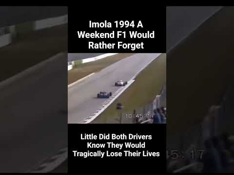 Senna and Roland Ratzenberger together on track at Imola 1994 #f1 #senna #f1shorts