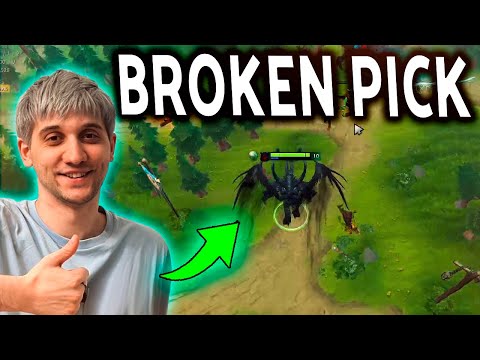 Arteezy With His Broken Pick...