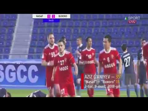 Superliga, 2-tur: Nasaf - Buxoro 3:1. Barcha gollar
