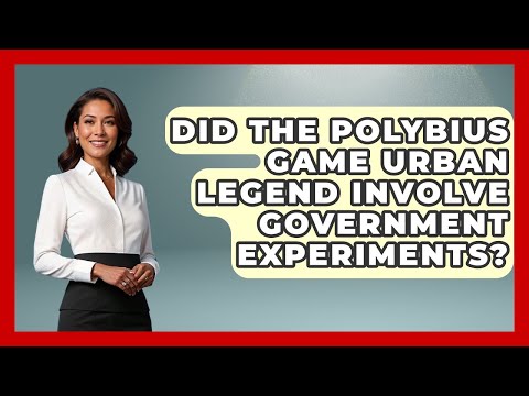 Did The Polybius Game Urban Legend Involve Government Experiments?