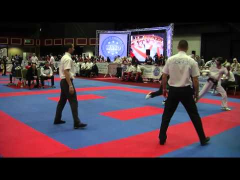 Viacheslav Scherbakov RUS v Ryan Shelly IRL WAKO World Championships 2015