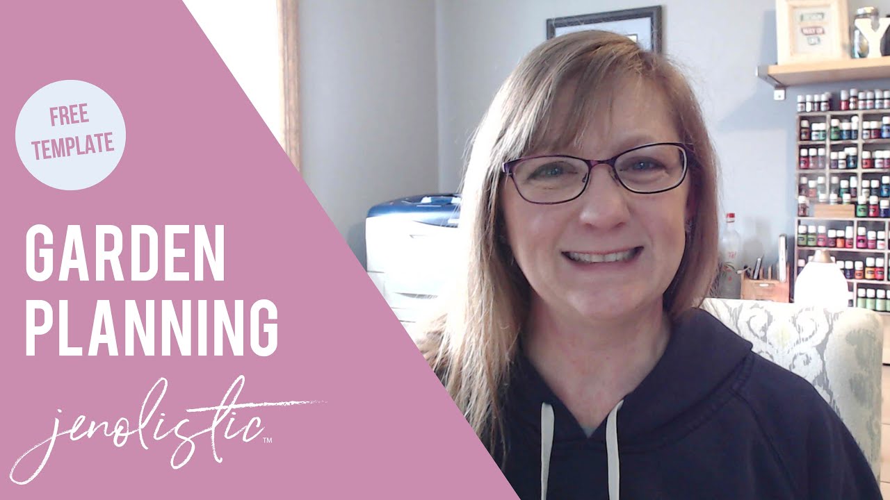 How I Garden Plan with a Template | Digital garden planner with Goodnotes