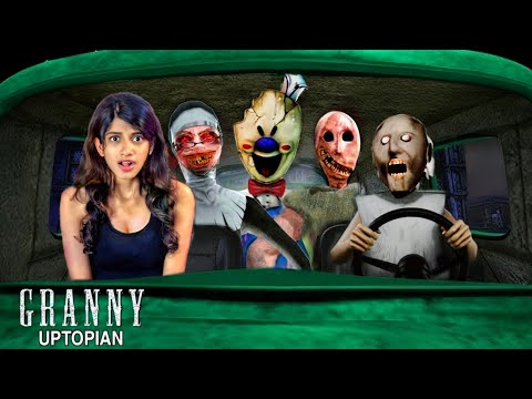 GRANNY UPTOPIAN GAMEPLAY - ALL CHARECTERS 