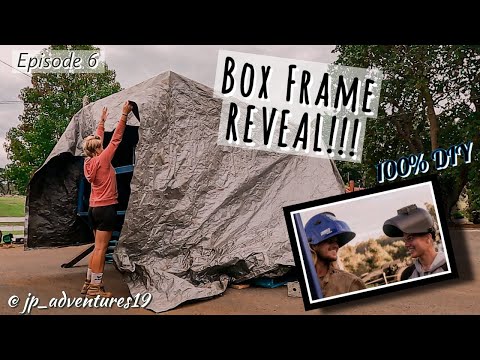 DIY CAMPER BOX FRAME REVEAL for Mercedes-Benz UNIMOG (Eps. 6) - Heavy Duty Steel Box