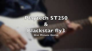 Video thumbnail for Playtech ST250 & Blackstar Fly3 (One Minute Demo) by high