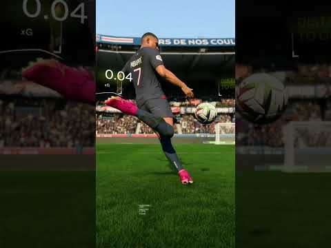 🚀Mbappe Power Shot | #realmadrid #fc24 #fc25 #messi #ronaldo #haland #ps5 #fifa #realmadrid #13