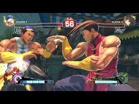 Super Street Fighter IV: Arcade Edition Yun Vs Yang Gameplay Trailer [HD] TheMAGamez