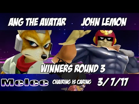 Chairing is Caring 3/7/17 -Ang The Avatar (Fox) vs. John Lemon (Falcon) - SSBM W Quarter Finals