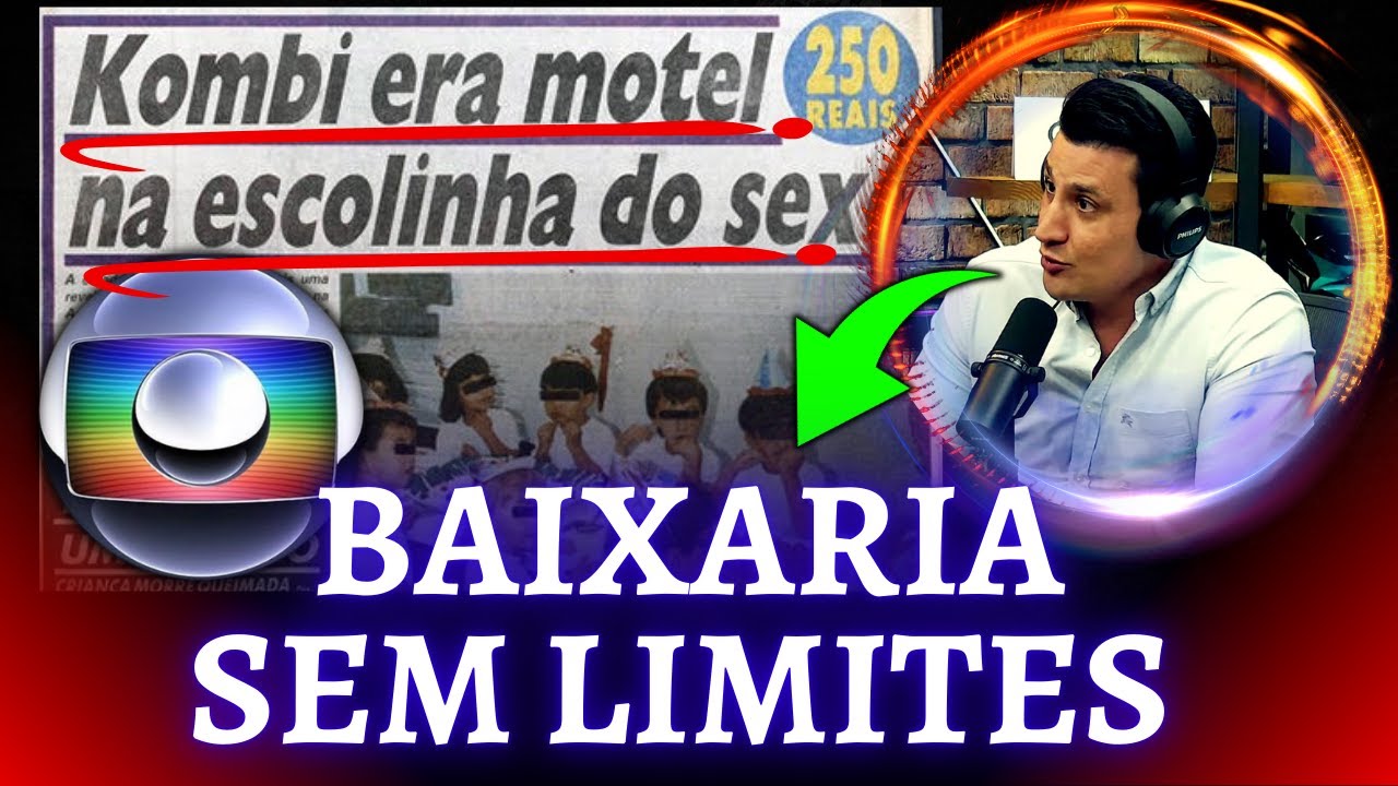 ESCOLINHA DO SEX* 🔥 A baixaria da Globo nunca teve limites