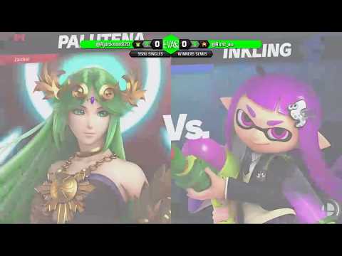 EVAC 1/2/19 - SSBU - Jacko (Palutena) vs OE | Rust (Inkling) - Winners Semis