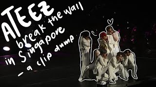 ateez: break the wall in singapore |  concert clip dump   HD 1080p