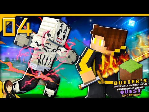 FLAME BREATHING VS CURSES?! Minecraft Butter's "JAFFA-ER" Quest #4