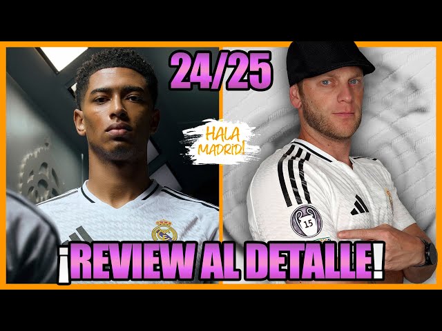 Vídeo relacionado con Real Madrid Conjunto Camiseta y Pantalón Personalizado de la Primera Equipación Temporada 2024-2025 - Réplica Oficial Autorizada con Licencia - Niño (FR/ES, Edad, 2 años, Regular, Blanco)