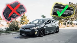 Steel Oil Pan Swap for the Mk7 GTI – A Must for Better Reliability!