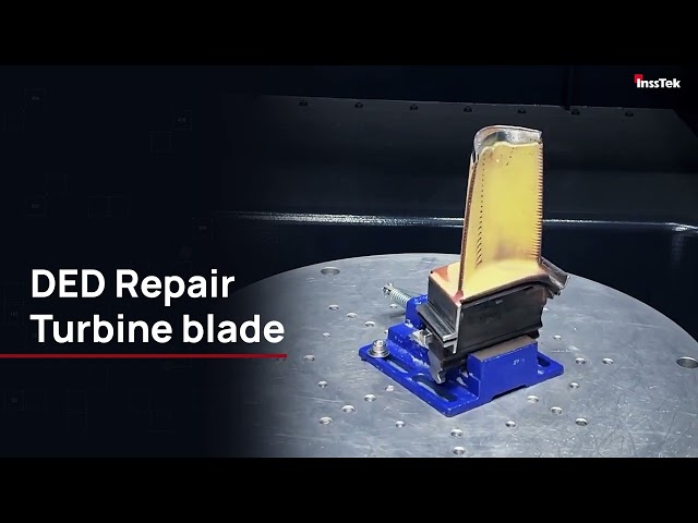 Turbine Blade & Vane Repair using (Direct Energy Deposition)