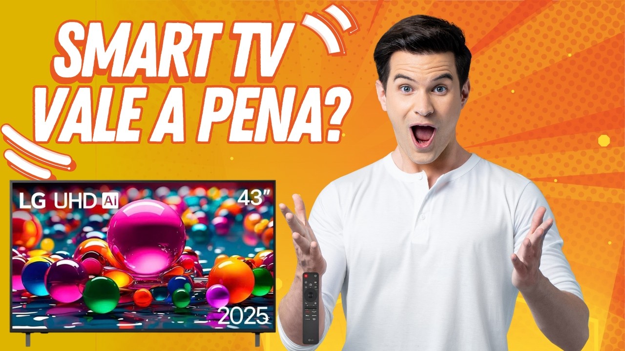 Miniatura da avaliação em vídeo de Smart TV LG 43 Polegadas 4K UHD 43UN85CBPSA