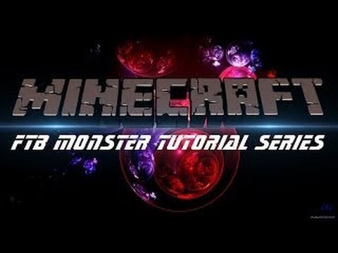 Part 3 FTB Monster Mod Pack Starting Tutorial - A Cave