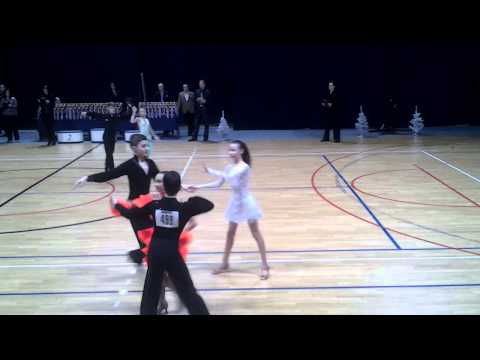Klimovsk 17.01.15 cha-cha-cha Dima & Natasha