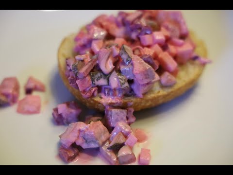 Heringssalat/Heringsstipp ganz einfach selber machen ohne viel Zutaten.