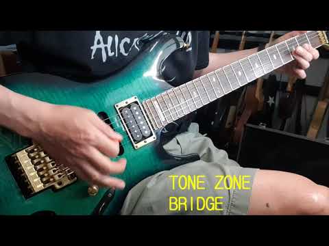 Dimarzio pickup comparison 6ea (bridge position riff)