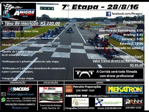 AMIGOS DO F400- 2016 - BATERIA 1-7° ETAPA