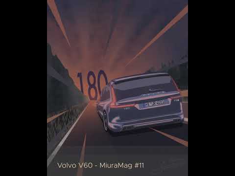 Volvo V60 - MiuraMag #11 by Creating Lightly (Speedpaint)