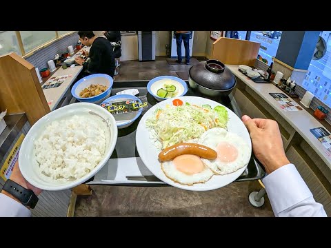 The Cheap Breakfast of Japanese Salarymen
