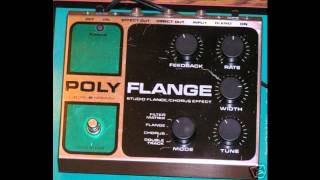 Video thumbnail for vintage EHX Poly Flange/Polychorus/Echoflanger by JohnKurtJim