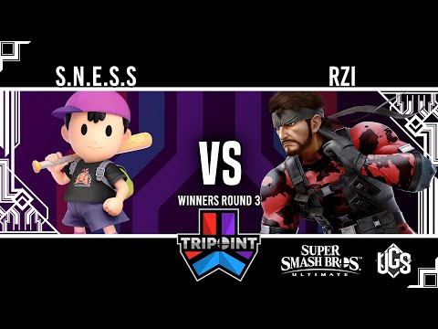 Tripoint Smash 130 - Winners Round 3 - S.N.E.S.s(Ness) Vs. RZI(Snake)