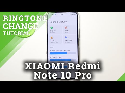 How to Change Ringtone in XIAOMI Redmi Note 10 Pro – Locate Ringtone List