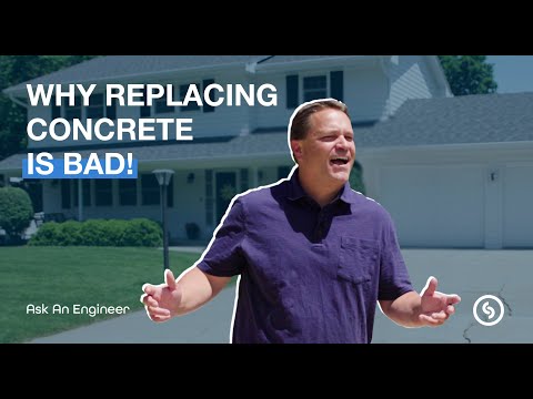 Why Replacing Your Concrete Is BAD! - Foam...