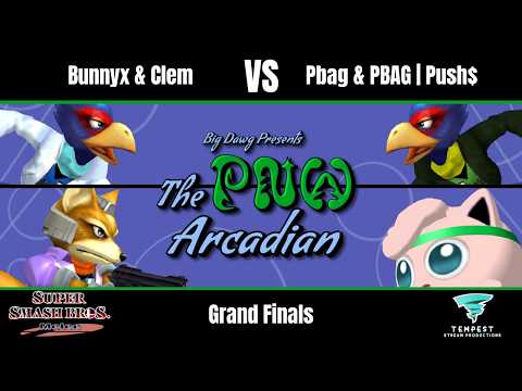 Bunnyx & Clem vs Pbag & Push$ - Melee Doubles Grand Finals - PNW Melee Arcadian 2026
