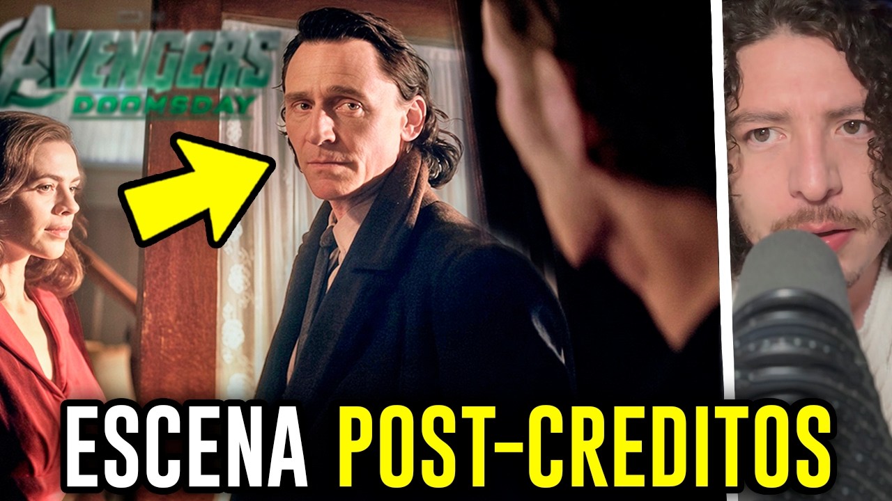 Loki salva a Steve Rogers y Peggy de la TVA Escena postcreditos de Avengers Endgame Encore Doomsday