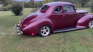 454-Powered 1940 Packard 110 Club Coupe Street Rod Sound