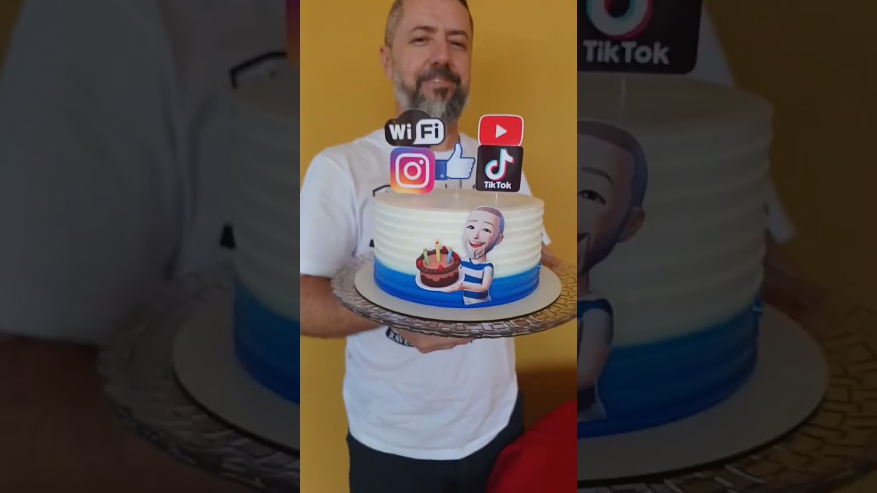 Aniversário do professor. | feliz aniversário. #aniversario  #parabéns #bolo