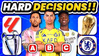 Would You Rather? Pick a Tough Choice - The Ultimate Test | Total Football Quiz 2026