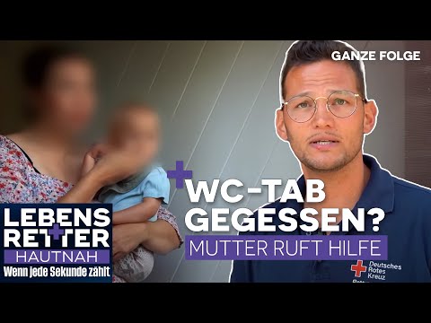 Toiletten-Tabs im Mund? Baby greift zu! | Lebensretter hautnah | SAT.1