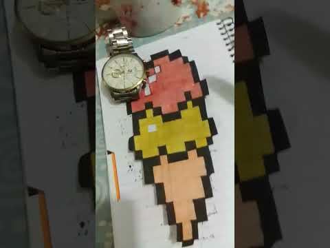 pixel art ice-cream.Do you need tutorial?Comment