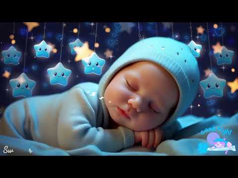 Sleep Instantly in 3 Minutes 😴 Mozart & Brahms Lullabies | Baby Music for Insomnia Relief 💖
