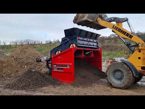 Mobile Siebanlage SBS 1520 F3 Kies & Aushub sieben