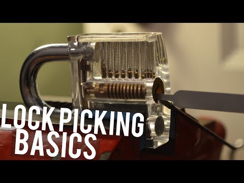 How to pick a lock (basics)