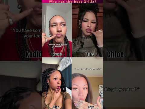 Who has the best Grillz, Comment your Fav #grillz #challenge #tiktokvideo