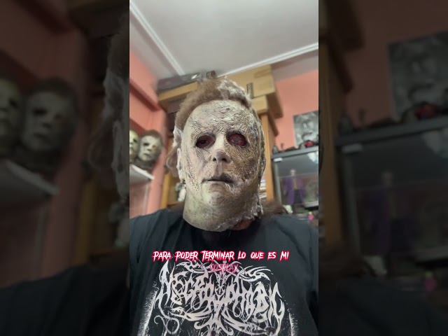 Vídeo relacionado con keland Disfraz Michael Myers Adulto Mono Mike Myers Traje de Terror para Halloween Cosplay (XX-Large)