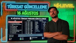 Hi-Level Android TV Türksat 4A Kanal Ayarlama | 16 Ağustos Güncel Frek