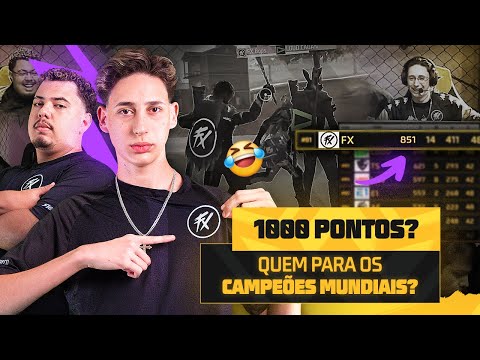 FLUXO VAI FAZER 1000 PONTOS?! O MAIOR TIME DO FREE FIRE? | RODADA 10 | #FFWSBR