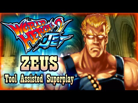 【TAS】WORLD HEROES 2 JET - ZEUS (SECRET CHARACTER)