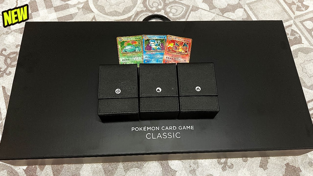Worth It? Opening “$350” POKEMON CARD GAME CLASSIC Japanese Collection Box ポケモンカードクラシック 開封