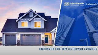 Cracking the Code: NFPA 285 for Wall Assemblies
