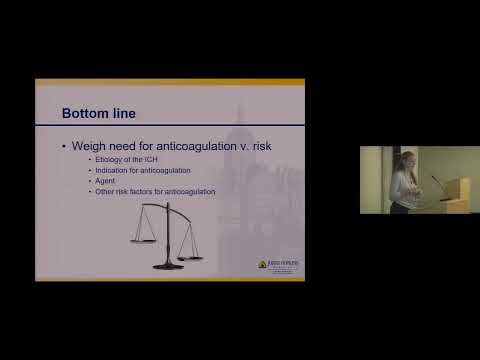 Anticoagulation Following Ischemic Stroke and Intracranial Hemorrhage