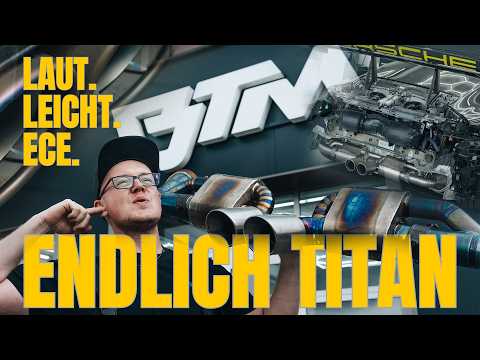 Porsche 992 GT3 RS + Titan Exhaust = ULTRASOUND! | BTM Titan Line